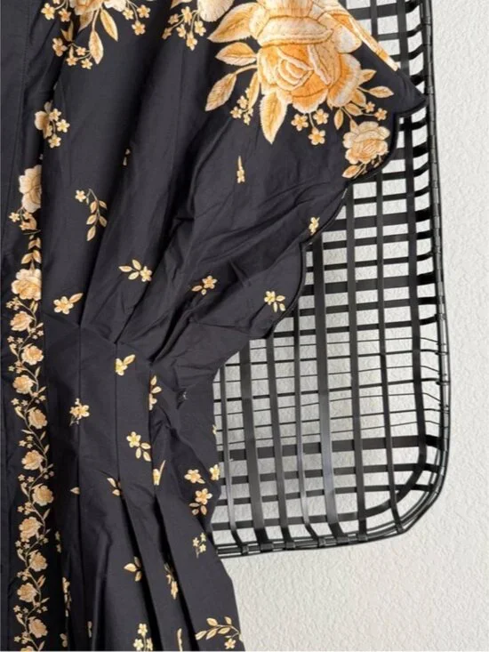 Farm Rio Anthropologie printed midi dress - Picture 3 of 8